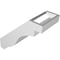Ekena Millwork 5-in. W x 10-in. D x 10-in. H Copenhagen Architectural Grade PVC Knee Brace BRCP05X10X10CHG - alternate 4